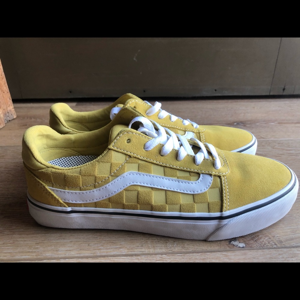Vans Yellow suede Old Skool
